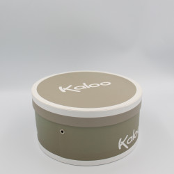 Doudou ours plume blanc beige KALOO avec boite