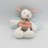 Doudou musical ours papillon abeille blanc rose bleu gris NATTOU