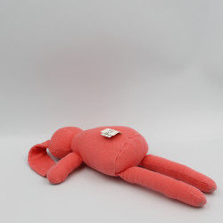 Doudou lapin rouge PETIT BATEAU