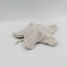 Doudou plat étoile lapin gris My little toys NICOTOY