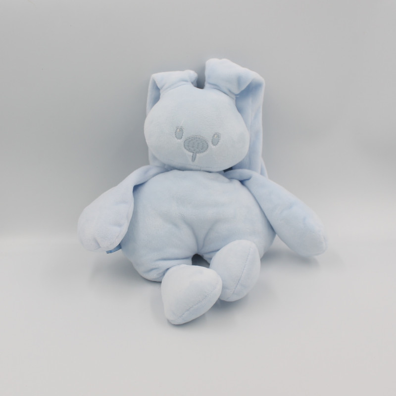 Doudou lapin bleu ciel Lapidou NATTOU