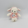 Doudou mouton blanc rose licorne tutu H&M