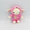 Doudou lapin beige combinaison rose monstre H&M