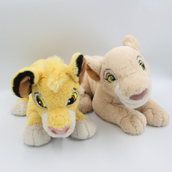 Peluche Nala Kiara et Simba le roi lion DISNEYLAND