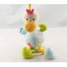 Doudou canard oie rose Baby nat