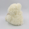 Peluche ours blanc coeur rouge I love you FERMETTE 