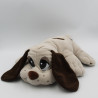 Ancienne Peluche chien gris marron Wauzi année 1994