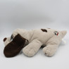 Ancienne Peluche chien gris marron Wauzi année 1994