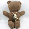 Ancienne peluche ours beige marron FLOKI