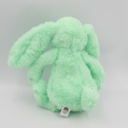 Doudou peluche lapin vert JELLYCAT 30 cm
