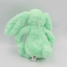 Doudou peluche lapin vert JELLYCAT 30 cm