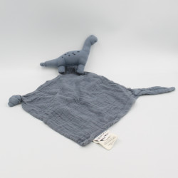 Doudou plat dinosaure bleu LIEWOOD