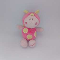 Doudou papillon rose LUMINOU