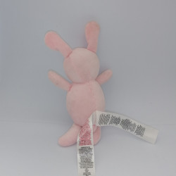 Doudou lapin rose coeur PRIMARK BABY