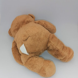 Doudou peluche ours marron VACO