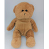 Doudou peluche ours marron VACO