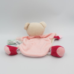 Doudou et compagnie ours beige rose EUREKA KIDS