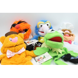 Lot de 5 marionnettes peluches The Muppets Show
