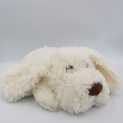 Peluche chien blanc BUKOWSKI