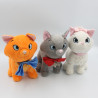 Petites Peluches chats Toulouse Blériot Marie Les Aristochats DISNEY