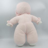 Ancien doudou poupée lutin rayé rose blanc TARTINE ET CHOCOLAT