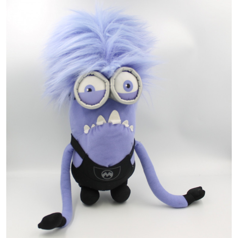 Peluche Minion diabolique mauve Moi, Moche et Méchant 2
