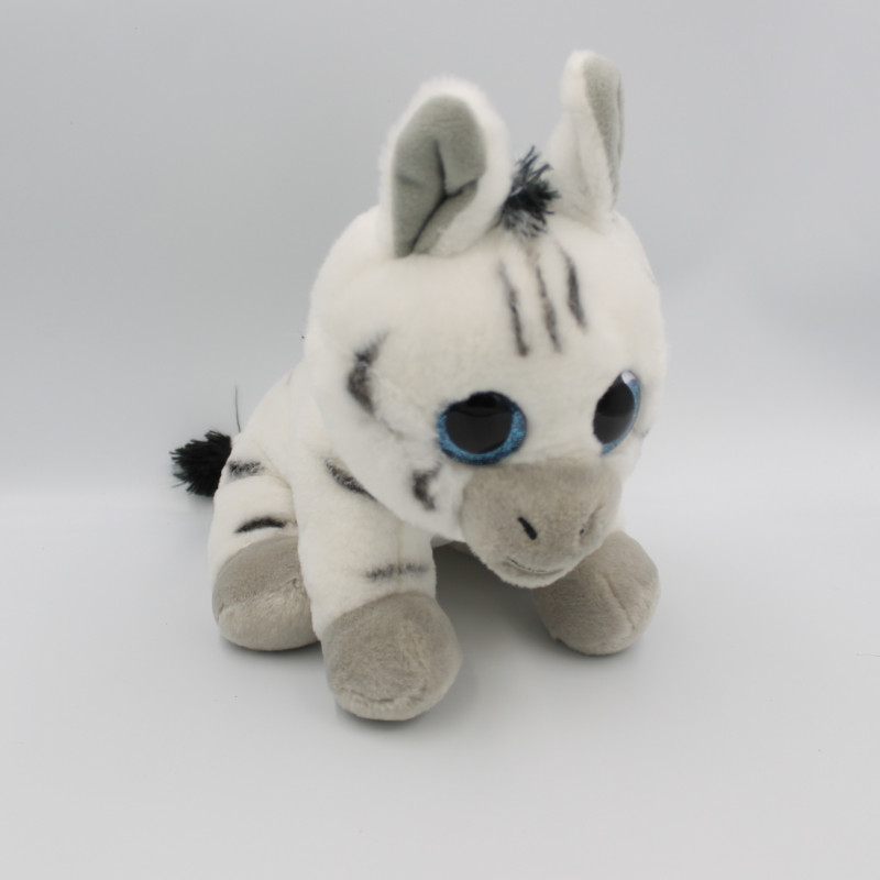 Peluche zébre yeux brillants TY STRIPES