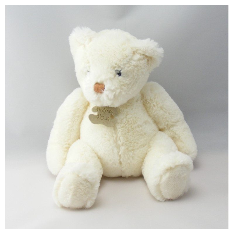 Doudou  ours blanc HISTOIRE D'OURS