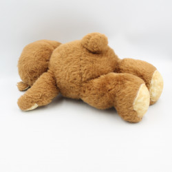 Ancienne Peluche ours marron Nombrilou AJENA 