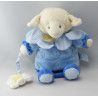 Doudou bleu Gaston le mouton Doudou et Compagnie 