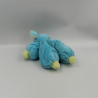 Doudou souris bleu vert TARTINE ET CHOCOLAT