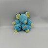 Doudou souris bleu vert TARTINE ET CHOCOLAT
