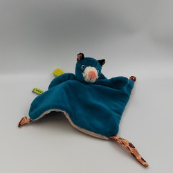 Doudou plat réversible panthère Koala Dans la jungle MOULIN ROTY