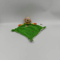 Doudou plat tigrou vert jaune orange ballon cubes DISNEY NICOTOY (état moyen)