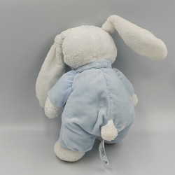 Doudou luminescent lapin blanc bleu étoiles Simba Toys NICOTOY