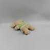 Doudou souris beige vert NICOTOY