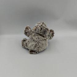 Doudou hippopotame marron tout doux HISTOIRE D'OURS