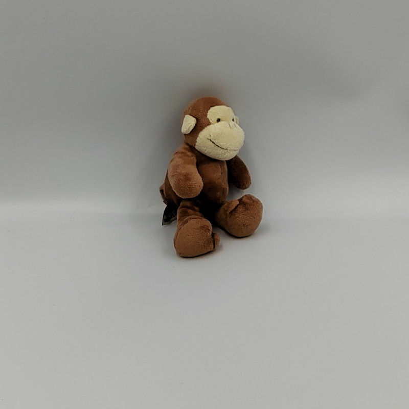 Petit doudou singe marron NICOTOY