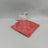 Doudou plat cygne rose Little Precious Treasure TEX BABY