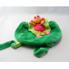 Doudou musical louna l'abeille fleur verte MOULIN ROTY