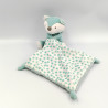 Doudou chat renard bleu étoiles mouchoir NICOTOY