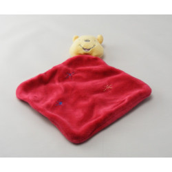 Doudou plat étoile rouge Winnie l'ourson DISNEY BABY