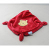 Doudou plat étoile rouge Winnie DISNEY BABY