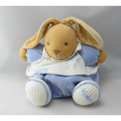Doudou lapin beige écru feuille Pure KALOO