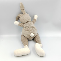 Doudou kangourou lapin gris blanc rose IKEA