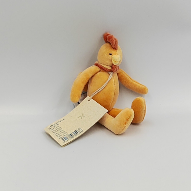Doudou Félicie la poule La Grande Famille MOULIN ROTY NEUF