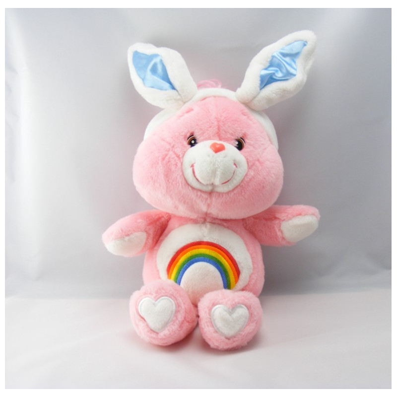 Peluche Bisounours rose Grosfarceur CARE BEARS