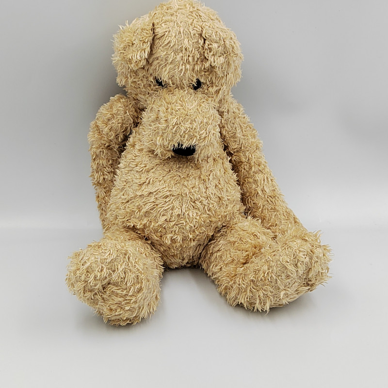 Doudou peluche ours beige GIPSY