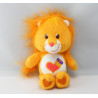 Peluche Bisounours orange coeur Grosbisous CARE BEARS