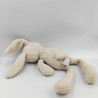 Doudou lapin gris beige HISTOIRE D'OURS